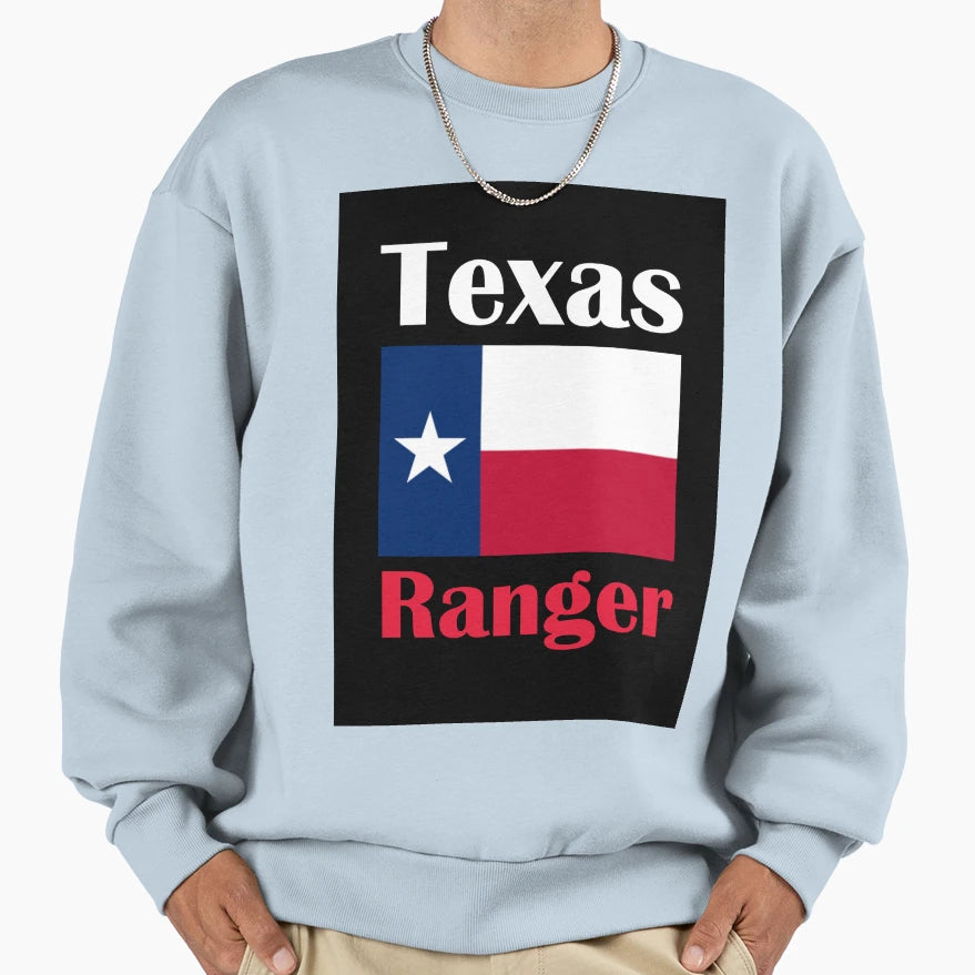 Ranger Tx Sweatshirt - Trendy Graphic Men Women - T-Shirt, Sweatshirt, Hoodie