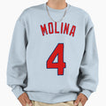 Yadier Molina Sweatshirt - Custom Art Print Men Women - T-Shirt, Sweatshirt, Hoodie