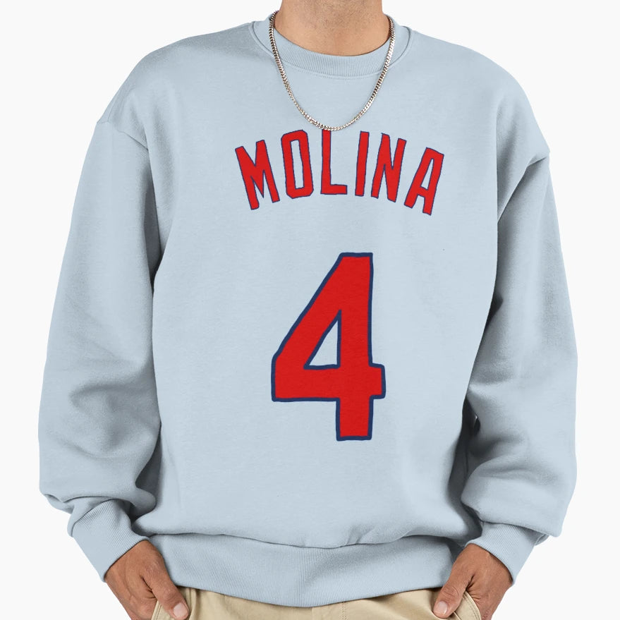 Yadier Molina Sweatshirt - Custom Art Print Men Women - T-Shirt, Sweatshirt, Hoodie