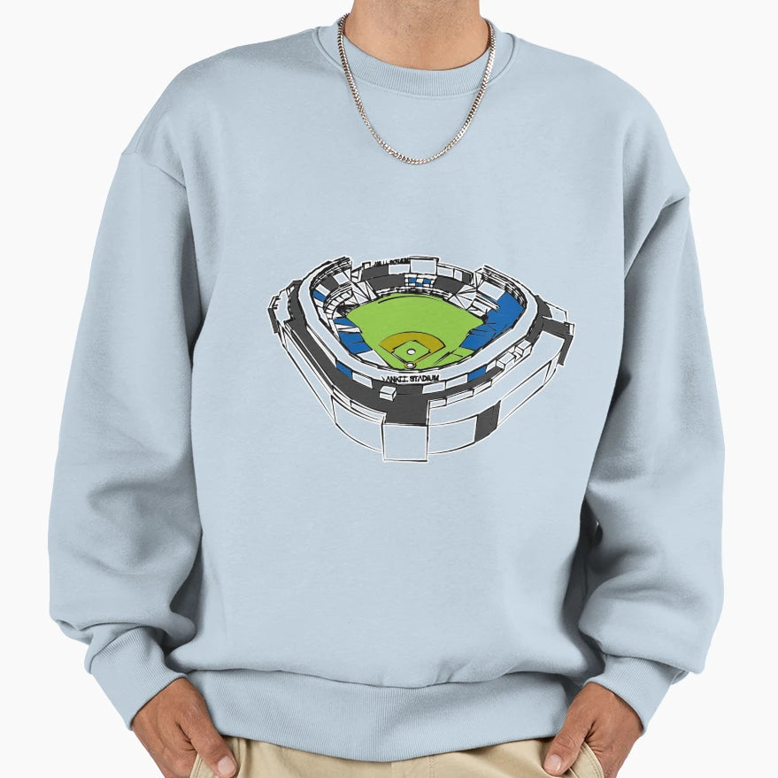 New York Yankee Stadium Sweatshirt - Graphic Print Unisex - T-Shirt, Sweatshirt, Hoodie