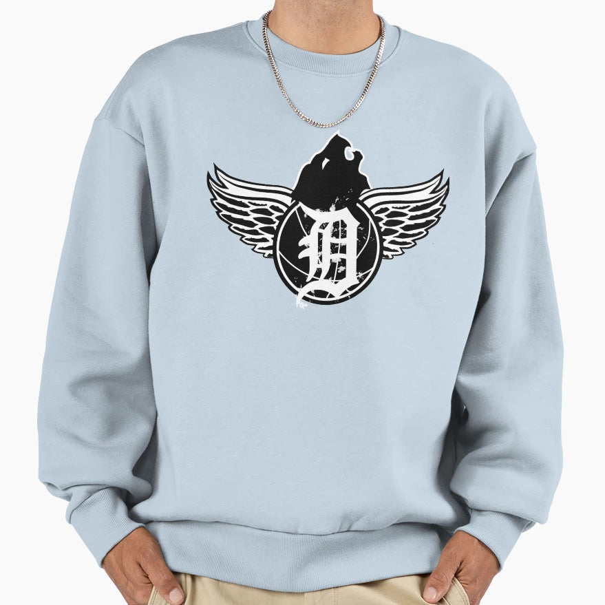 Detroit Rising Sweatshirt - Novelty Apparel for Adults - T-Shirt, Sweatshirt, Hoodie
