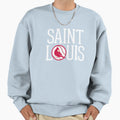 Saint Louis Baseball Club Fan Red Sweatshirt - Streetwear Style for Adults - T-Shirt, Sweatshirt, Hoodie