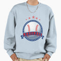 Baseball Sweatshirt - Minimalist Print for Adults - T-Shirt, Sweatshirt, Hoodie