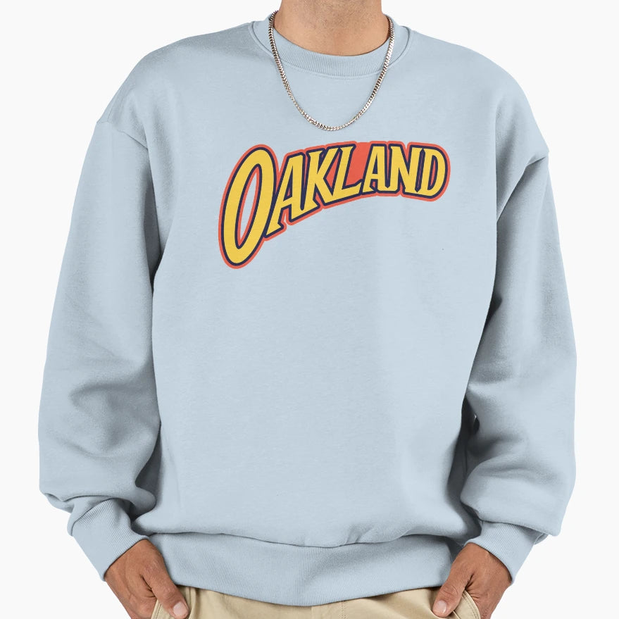 Oakland Sweatshirt - Custom Art Print for Adults - T-Shirt, Sweatshirt, Hoodie
