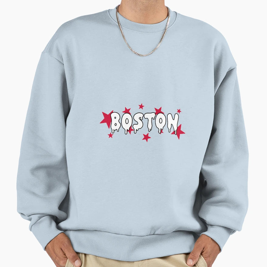 Boston Sweatshirt - Unique Graphic Men Women - T-Shirt, Sweatshirt, Hoodie