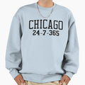 Chicago 24 7 365 Gift Chicago Fans T-Shirt - Graphic Print Unisex - T-Shirt, Sweatshirt, Hoodie