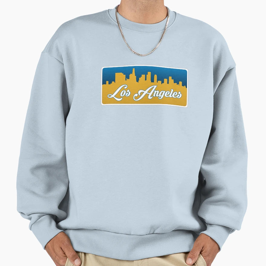 Los Angeles C Football Skyline Sweatshirt - Casual Everyday Wear Unisex - T-Shirt, Sweatshirt, Hoodie