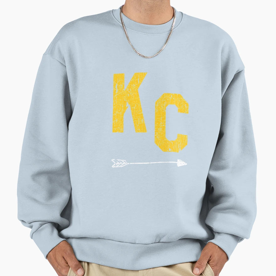 Kc Kansas City Fan Sweatshirt - Trendy Graphic Unisex - T-Shirt, Sweatshirt, Hoodie