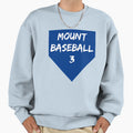 Mount Baseball 3 Sweatshirt - Novelty Apparel for Adults - T-Shirt, Sweatshirt, Hoodie