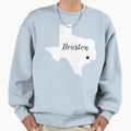 Houston Star Sweatshirt - Custom Art Print Men Women - T-Shirt, Sweatshirt, Hoodie