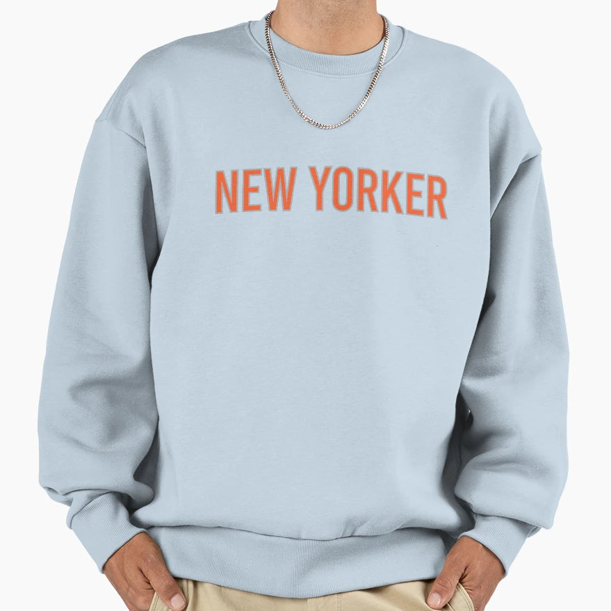 New Yorker Black T-Shirt - Aesthetic Graphic Unisex - T-Shirt, Sweatshirt, Hoodie