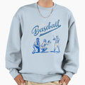 Baseball Home Run Sweatshirt - Casual Everyday Wear for Adults - T-Shirt, Sweatshirt, Hoodie