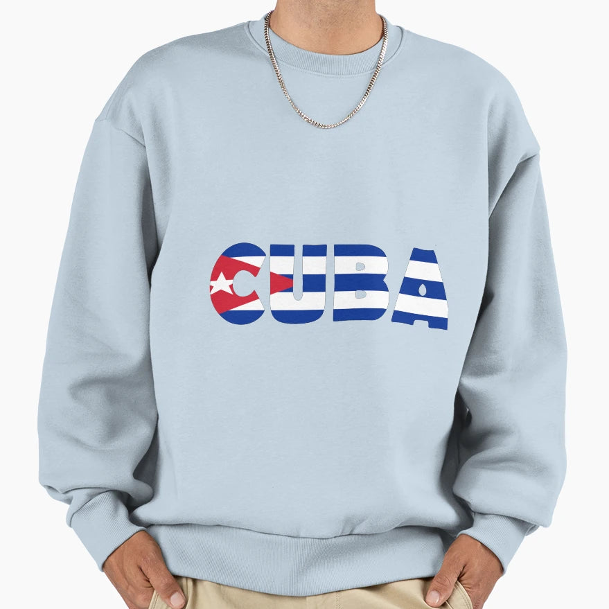 Cuba Sweatshirt - Graphic Print Men Women - T-Shirt, Sweatshirt, Hoodie