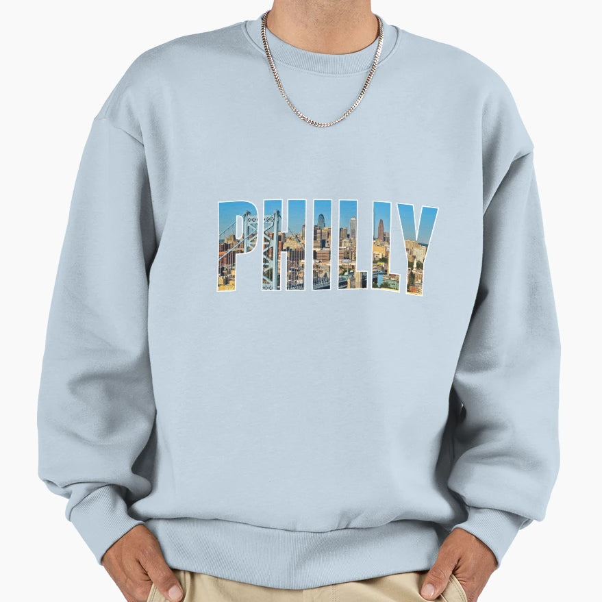 Philadelphia Sweatshirt - Novelty Apparel Unisex - T-Shirt, Sweatshirt, Hoodie