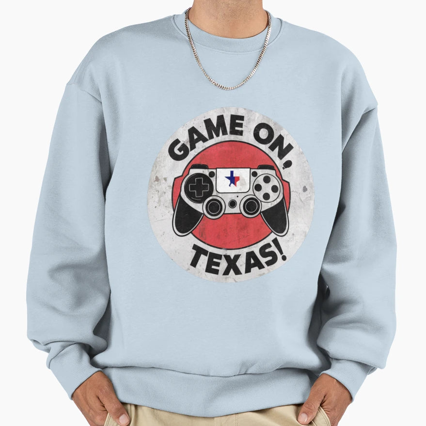 Game Texas Number 1 Sweatshirt - Minimalist Print for Adults - T-Shirt, Sweatshirt, Hoodie