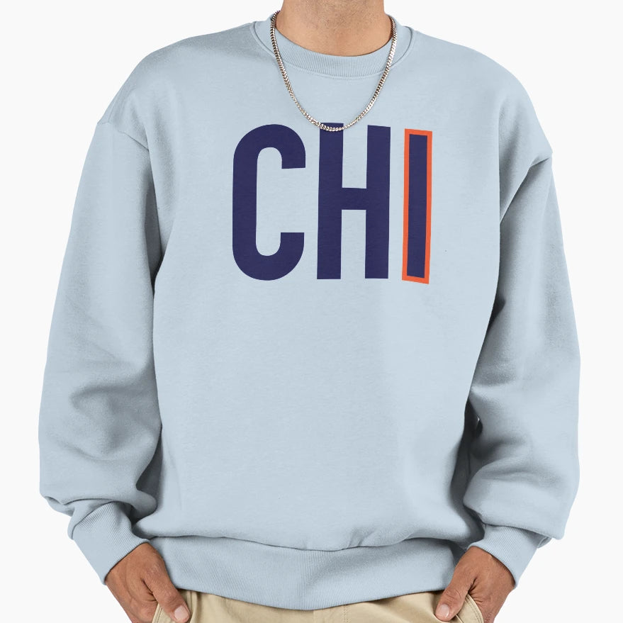 Ch1 Bears Fields Navy Sweatshirt - Trendy Graphic Unisex - T-Shirt, Sweatshirt, Hoodie