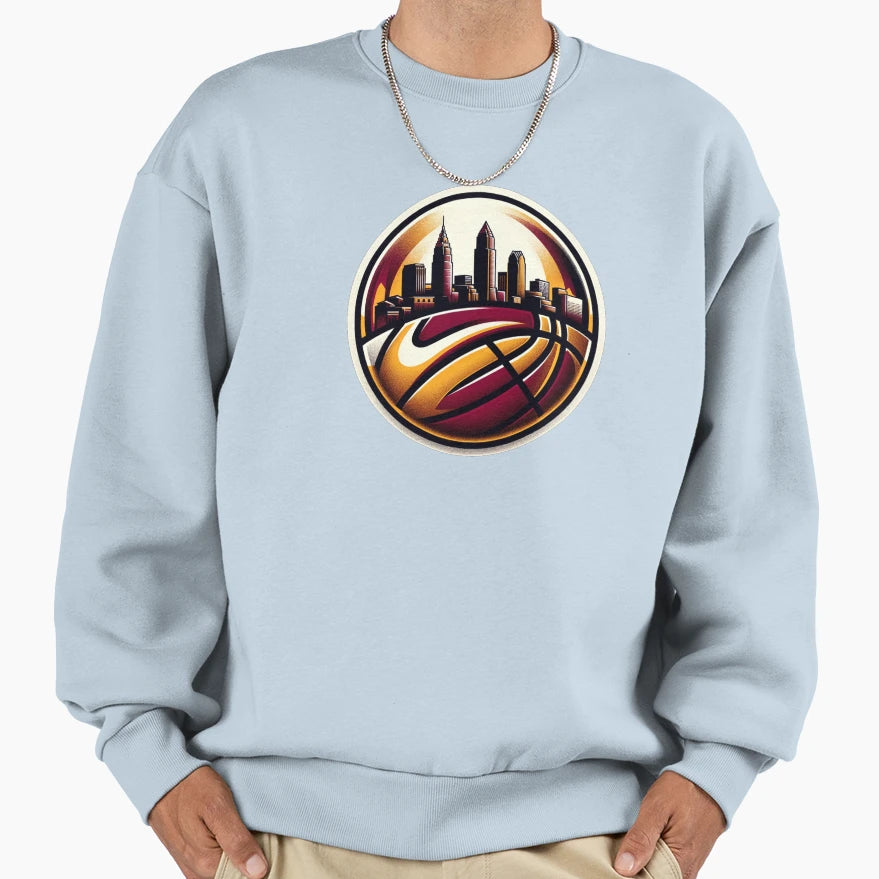 Cleveland Spirit Basketball Sweatshirt - Aesthetic Graphic Unisex - T-Shirt, Sweatshirt, Hoodie