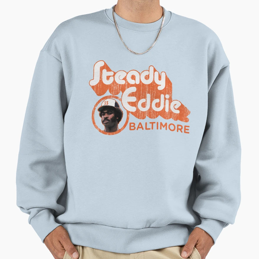 Eddie Murray Groovy Sweatshirt - Aesthetic Graphic for Adults - T-Shirt, Sweatshirt, Hoodie