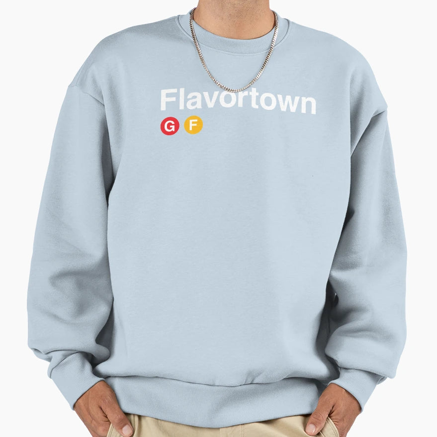 Flavortown Sweatshirt - Streetwear Style for Adults - T-Shirt, Sweatshirt, Hoodie