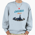 Chicago Illinois Sweatshirt - Custom Art Print Unisex - T-Shirt, Sweatshirt, Hoodie