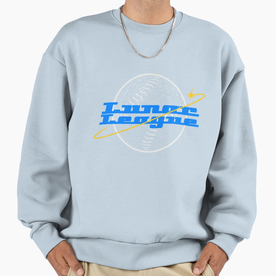 Lunar League Baseball Sweatshirt - Aesthetic Graphic for Adults - T-Shirt, Sweatshirt, Hoodie