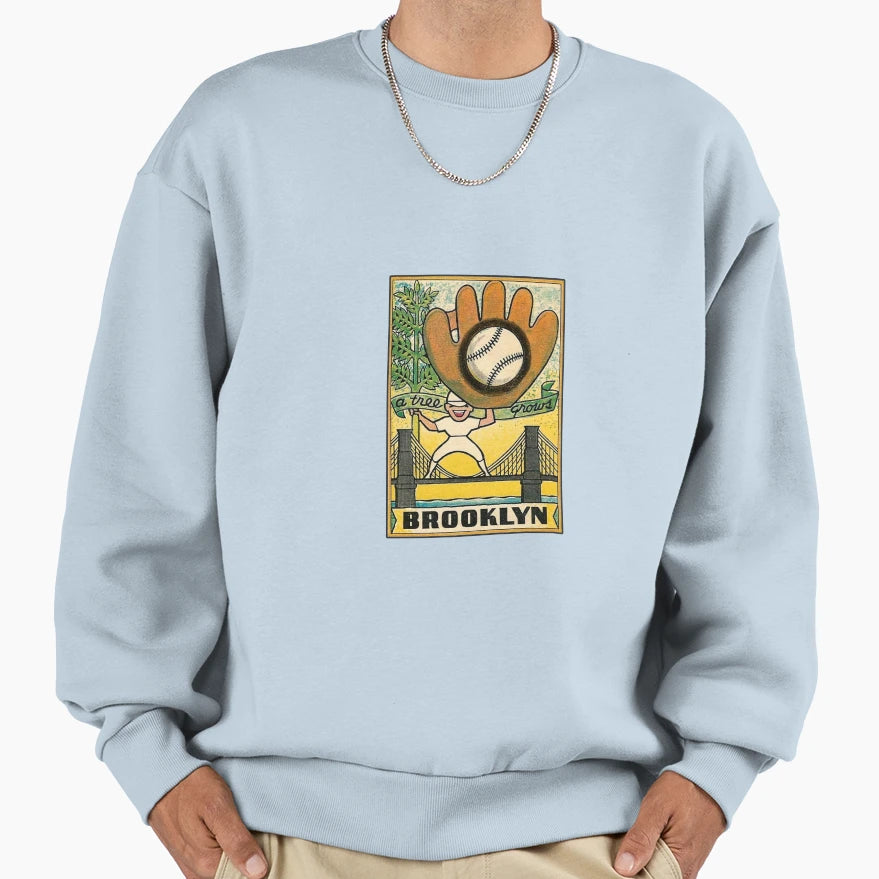 Brooklyn Bridge New York Travel Sweatshirt - Aesthetic Graphic Men Women - T-Shirt, Sweatshirt, Hoodie