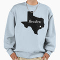 Houston Star Sweatshirt - Fun Novelty Design Men Women - T-Shirt, Sweatshirt, Hoodie