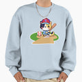 6 Baseball Cat Sweatshirt - Custom Art Print Men Women - T-Shirt, Sweatshirt, Hoodie