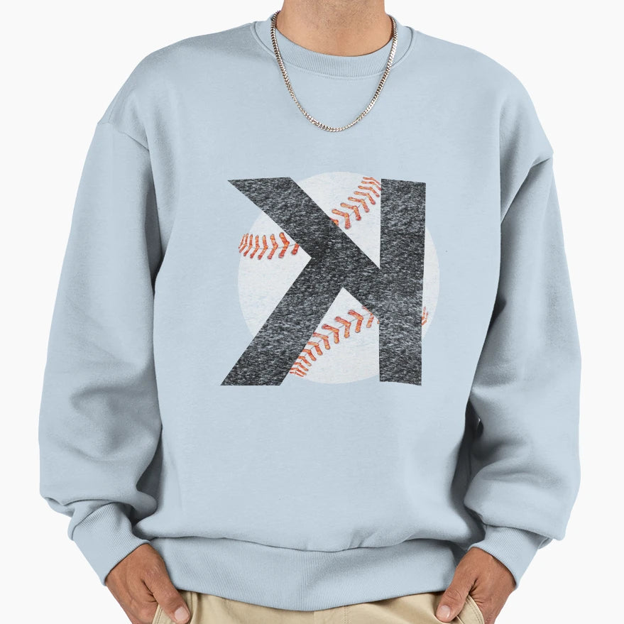 Backwards K Strikeout Baseball T-Shirt - Fun Novelty Design Men Women - T-Shirt, Sweatshirt, Hoodie