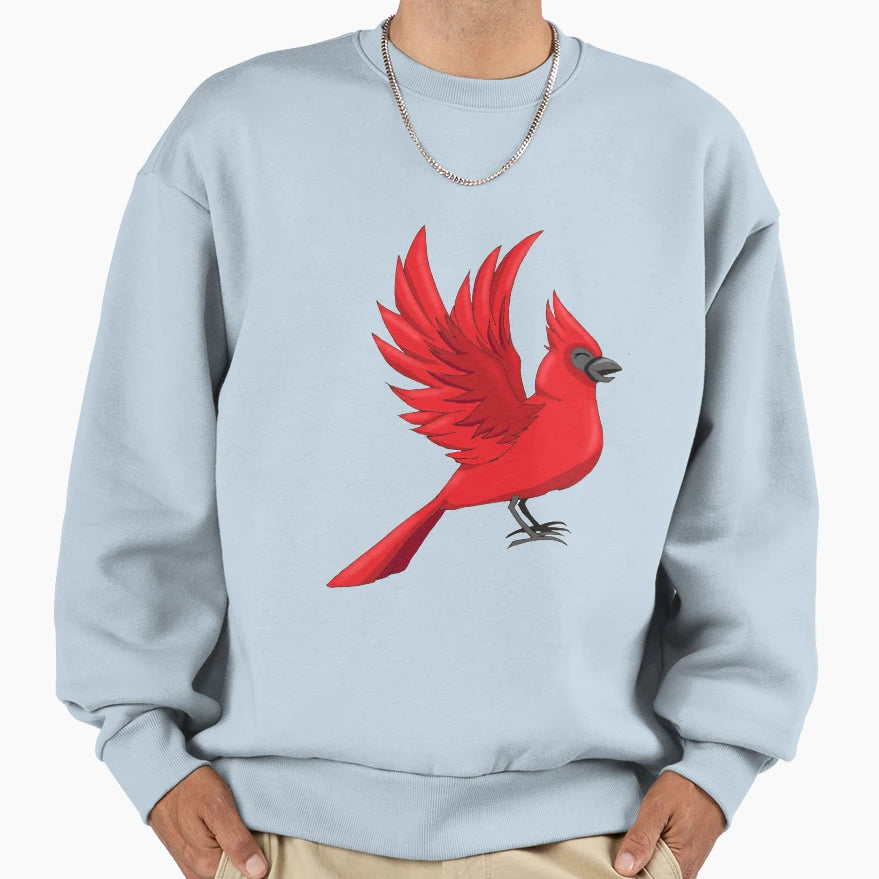 Cardinal Sweatshirt - Casual Everyday Wear Men Women - T-Shirt, Sweatshirt, Hoodie