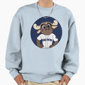 Baseball Team Moose Sweatshirt - Fun Novelty Design for Adults - T-Shirt, Sweatshirt, Hoodie