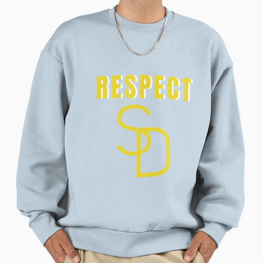 Respect San Diego Sweatshirt - Fun Novelty Design Unisex - T-Shirt, Sweatshirt, Hoodie