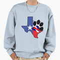 Texas Pup Pride Sweatshirt - Fun Novelty Design for Adults - T-Shirt, Sweatshirt, Hoodie