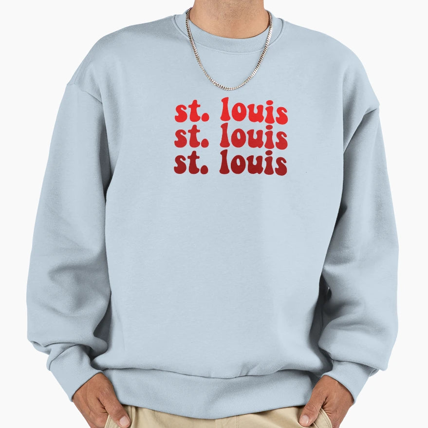 St Louis Sweatshirt - Unique Graphic Unisex - T-Shirt, Sweatshirt, Hoodie
