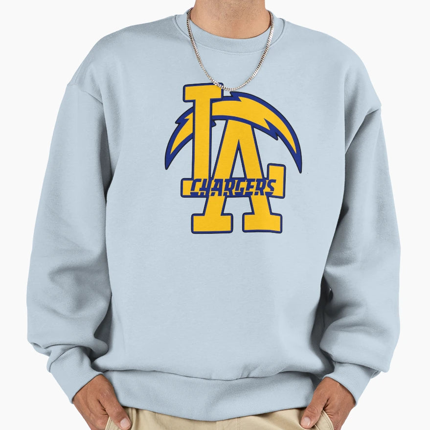 Chargers Logo Sweatshirt - Streetwear Style Unisex - T-Shirt, Sweatshirt, Hoodie