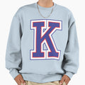 Alphabet K Sweatshirt - Casual Everyday Wear Men Women - T-Shirt, Sweatshirt, Hoodie