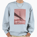San Francisco Golden Gate Bridge Sweatshirt - Trendy Graphic for Adults - T-Shirt, Sweatshirt, Hoodie
