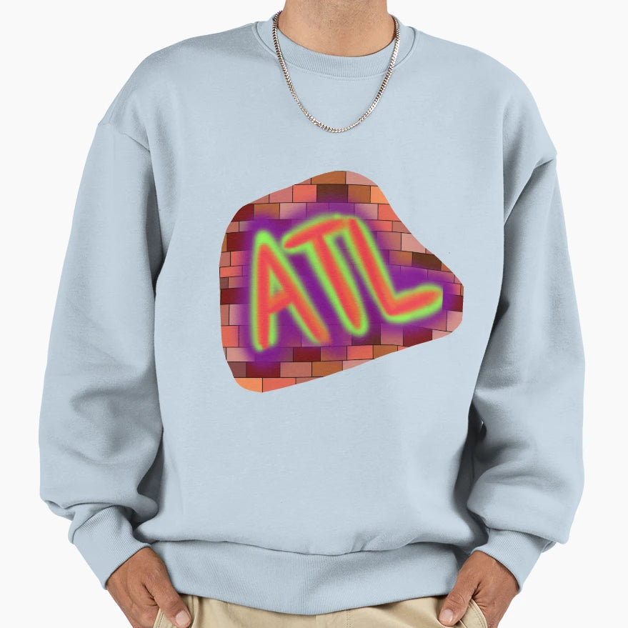 Graffiti Atl Sweatshirt - Custom Art Print Unisex - T-Shirt, Sweatshirt, Hoodie