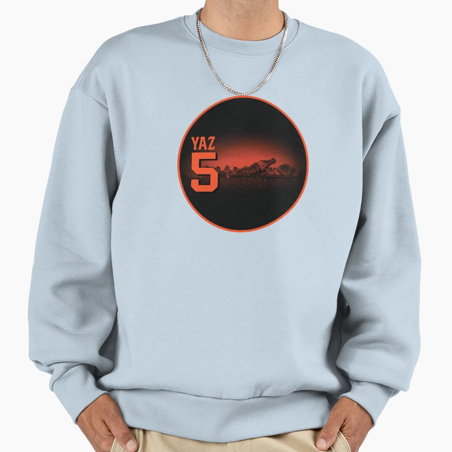 Yaz San Francisco Baseball Sweatshirt - Casual Everyday Wear Unisex - T-Shirt, Sweatshirt, Hoodie