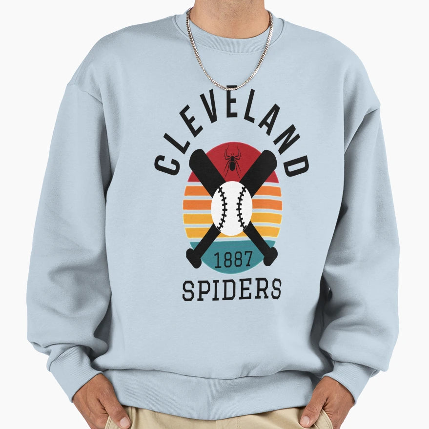 Cleveland Spiders Sweatshirt - Streetwear Style Men Women - T-Shirt, Sweatshirt, Hoodie