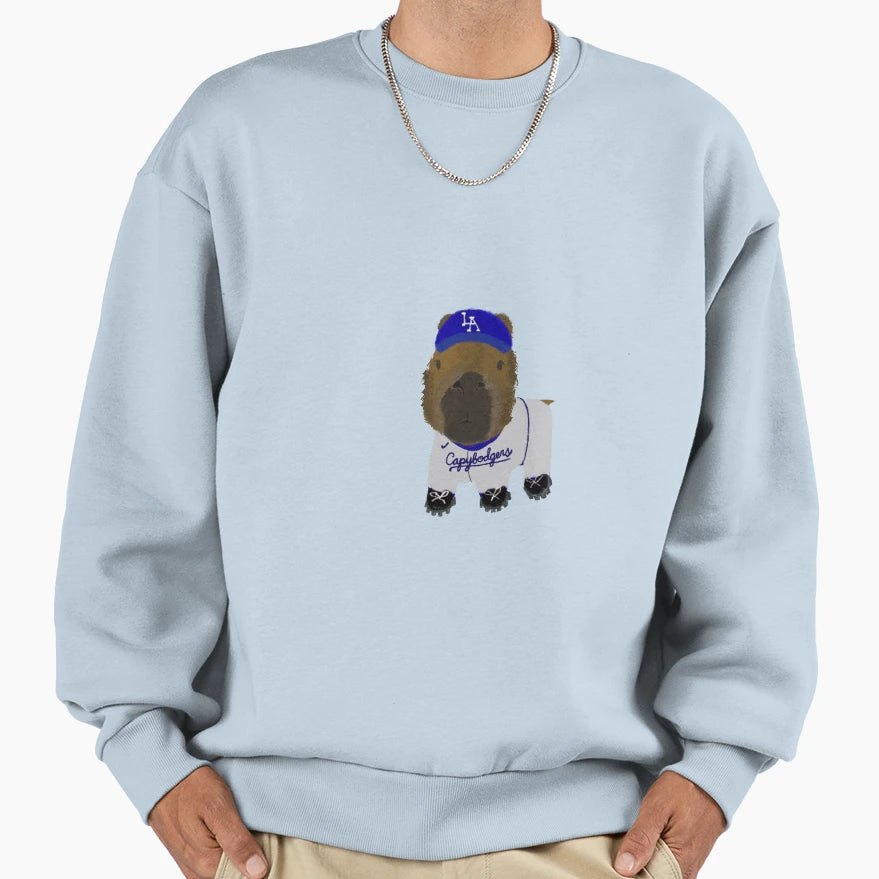 Capybodger Sweatshirt - Aesthetic Graphic Unisex - T-Shirt, Sweatshirt, Hoodie