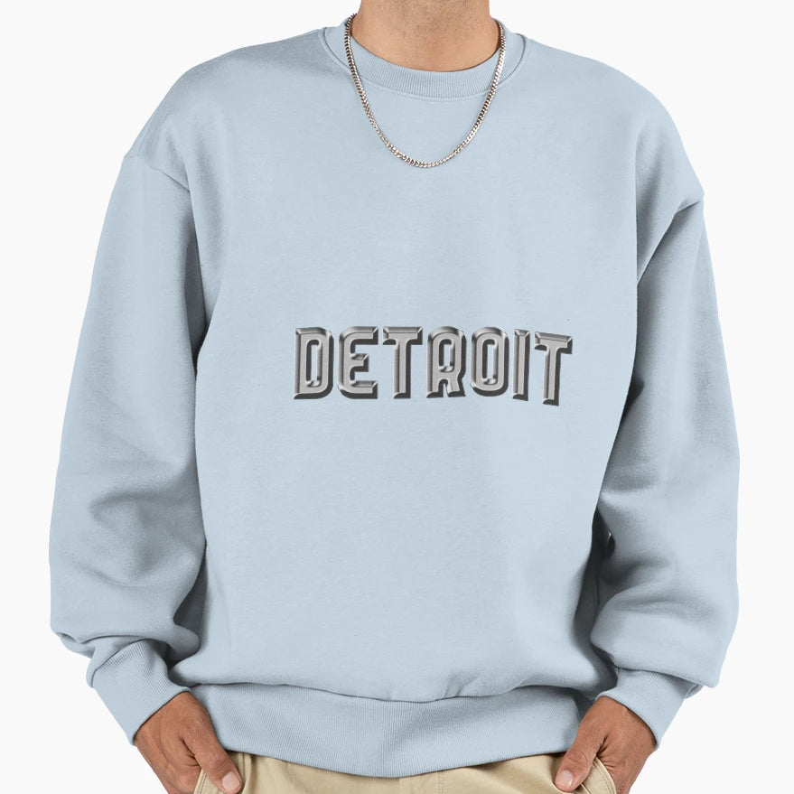 Detroit Sweatshirt - Unique Graphic for Adults - T-Shirt, Sweatshirt, Hoodie
