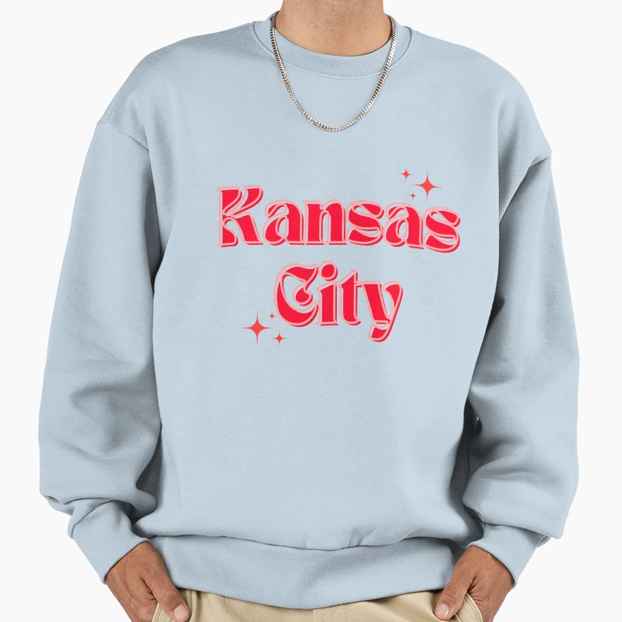 Kansas City K Kc Sweatshirt - Minimalist Print for Adults - T-Shirt, Sweatshirt, Hoodie