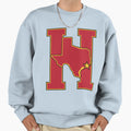Houston Texas H Town Hoops Sweatshirt - Casual Everyday Wear Unisex - T-Shirt, Sweatshirt, Hoodie
