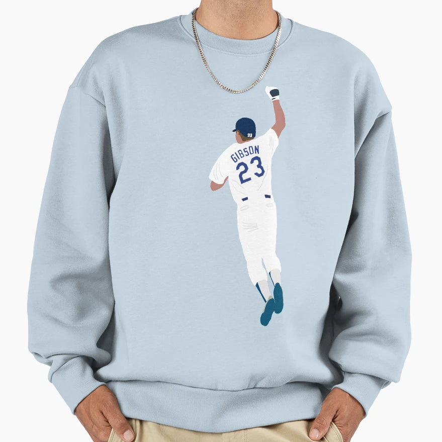Kirk Gibson Walk Off Sweatshirt - Unique Graphic for Adults - T-Shirt, Sweatshirt, Hoodie