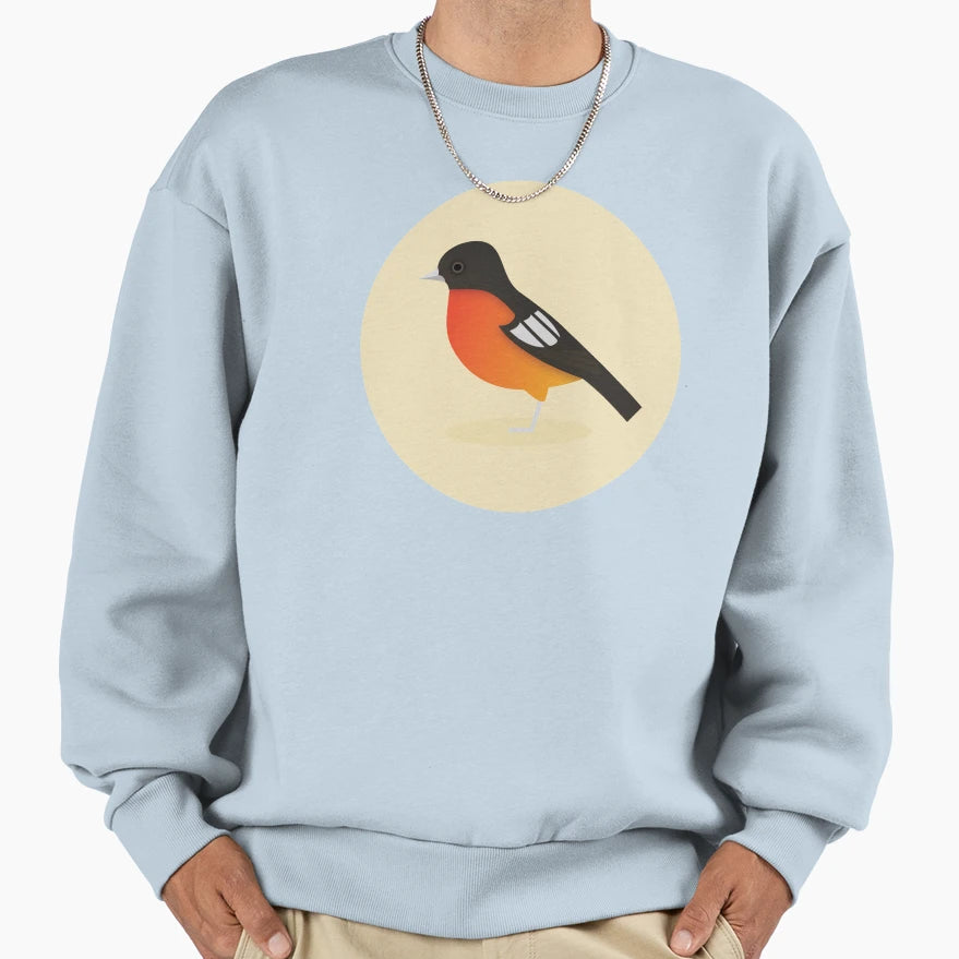 Baltimore Oriole Sweatshirt - Trendy Graphic Unisex - T-Shirt, Sweatshirt, Hoodie