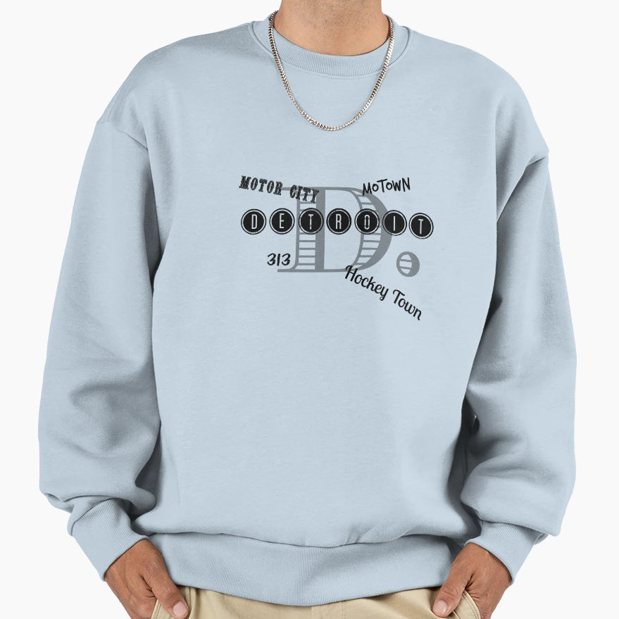Detroit Sweatshirt - Streetwear Style Unisex - T-Shirt, Sweatshirt, Hoodie