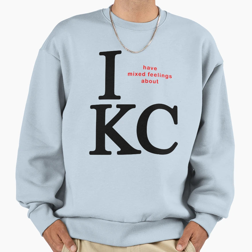 Funny I Love Kc Sweatshirt - Unique Graphic Unisex - T-Shirt, Sweatshirt, Hoodie