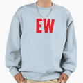 Ew White Sweatshirt - Aesthetic Graphic Men Women - T-Shirt, Sweatshirt, Hoodie