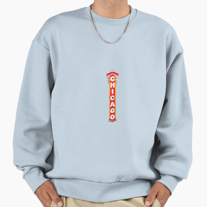 Chicago Theater Sweatshirt - Streetwear Style for Adults - T-Shirt, Sweatshirt, Hoodie